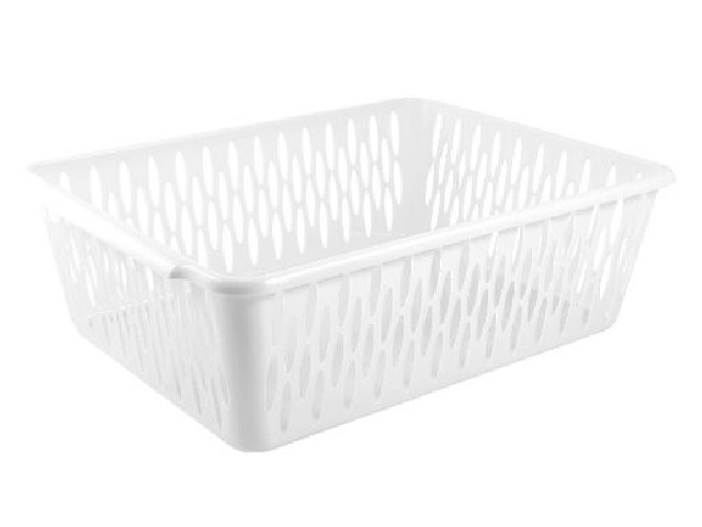 Корзинка для хранения Keeplex Light M 30х19,5х9,5см белое облако